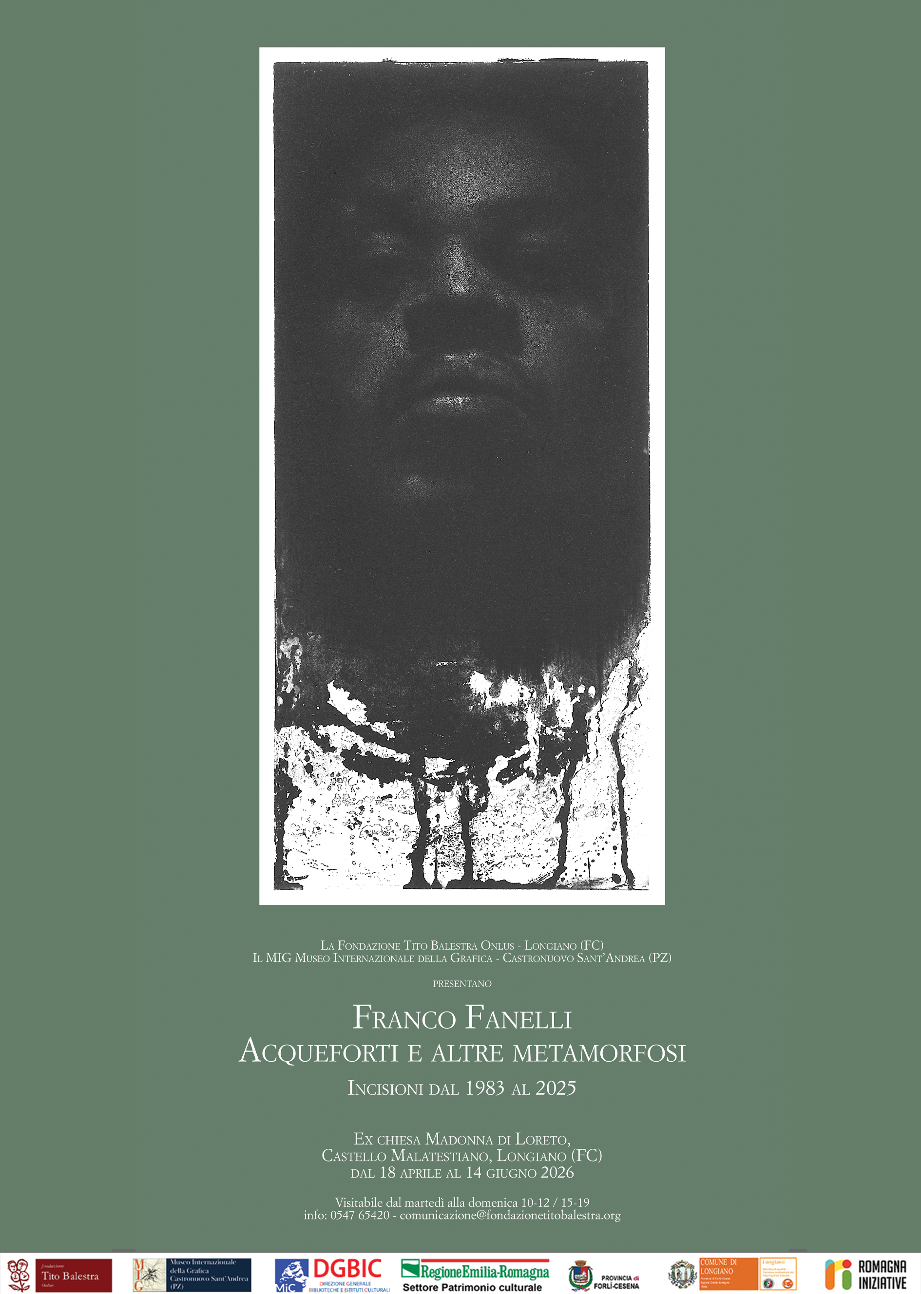 Fondazione Tito Balestra Onlus immagine dell'evento: FRANCO FANELLI – ACQUEFORTI E ALTRE METAMORFOSI